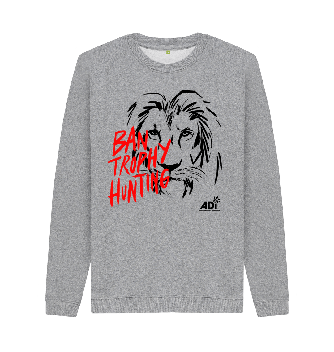 Light Heather Ban Trophy Hunting Men\u2019s Sweatshirt