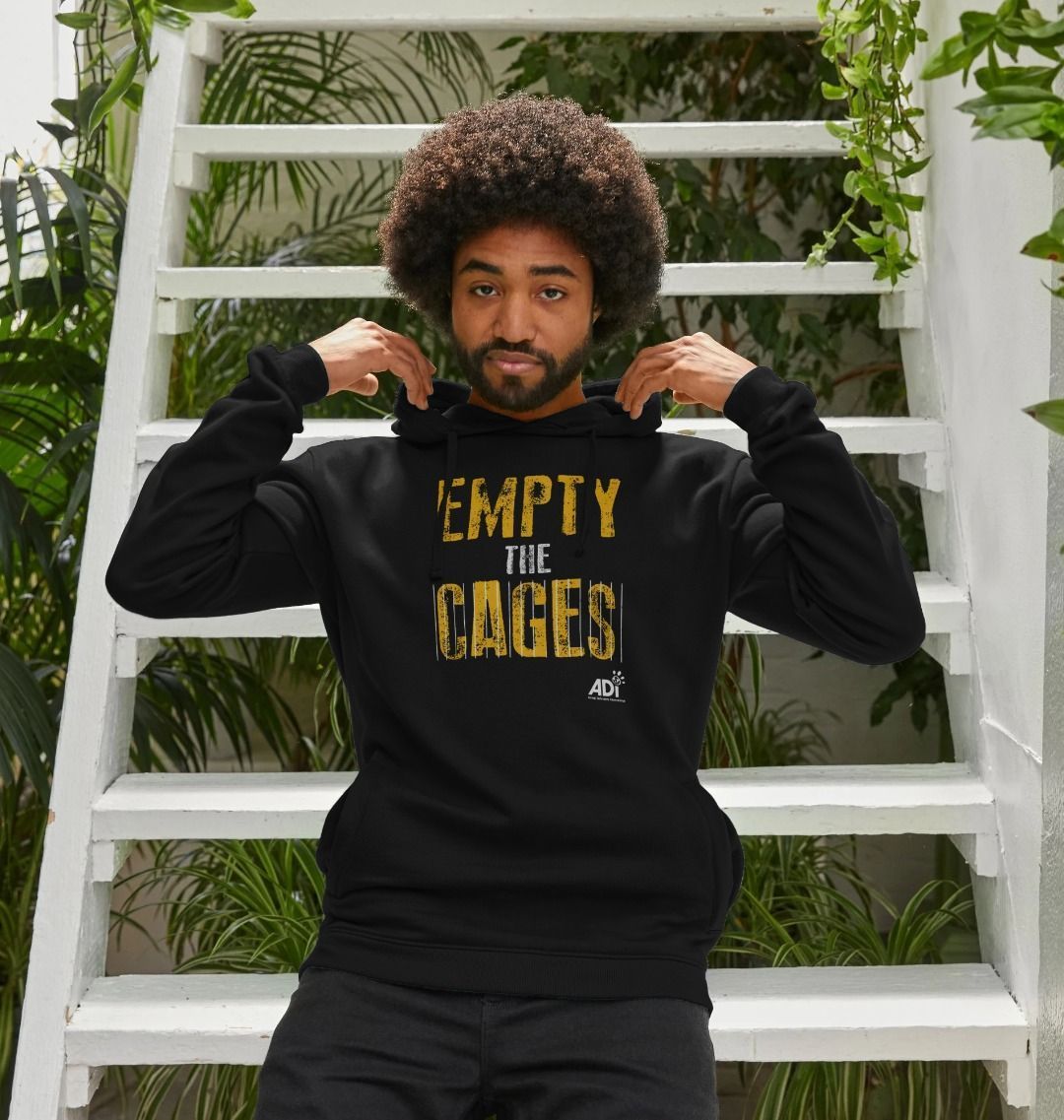 Empty The Cages Men’s Hoody