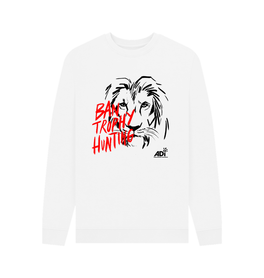 White Printed Sweater