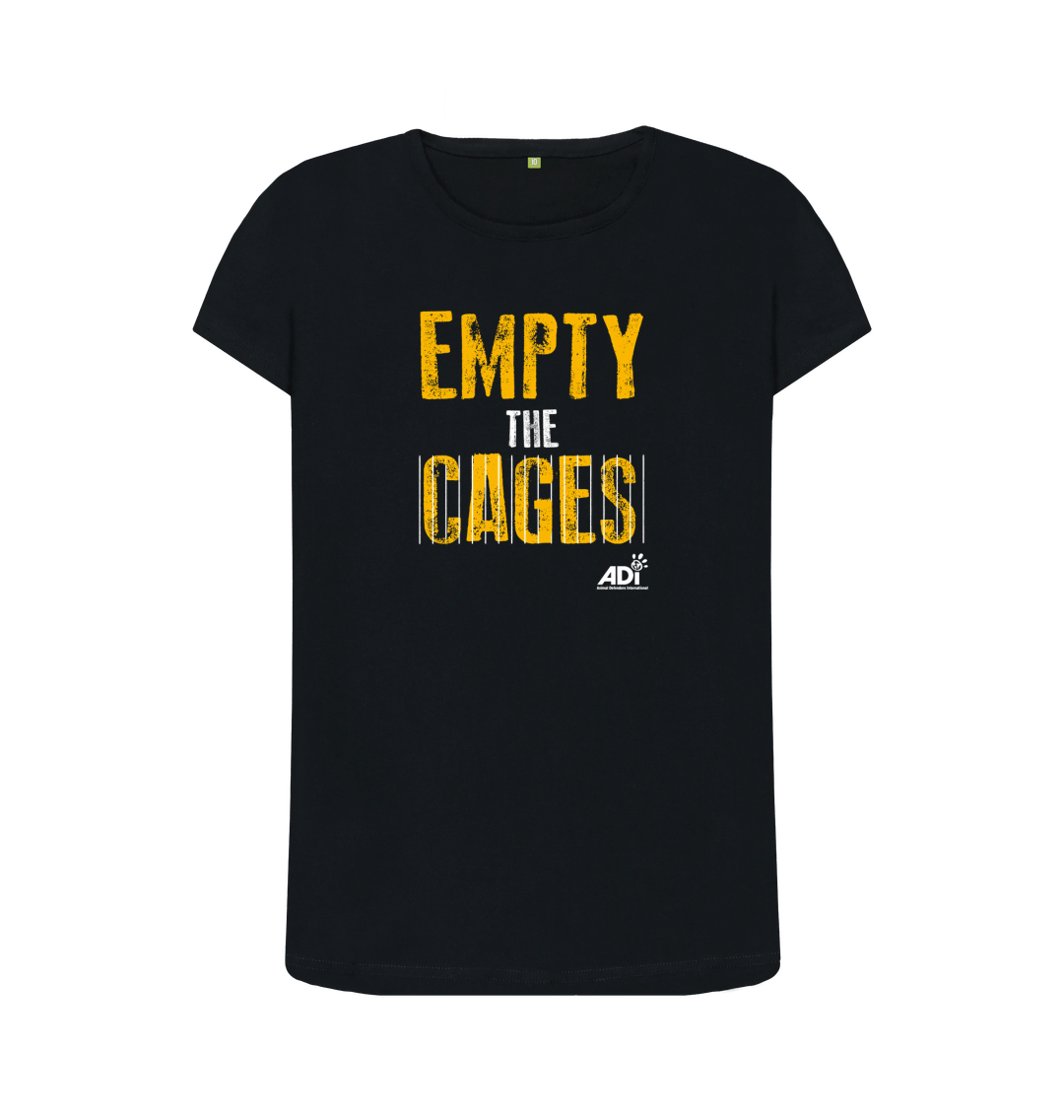 Black Empty The Cages Women's Top