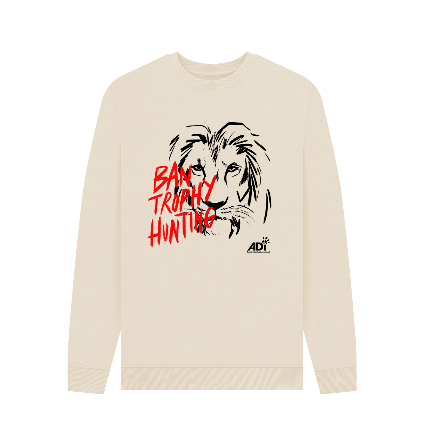Oat Printed Sweater Front