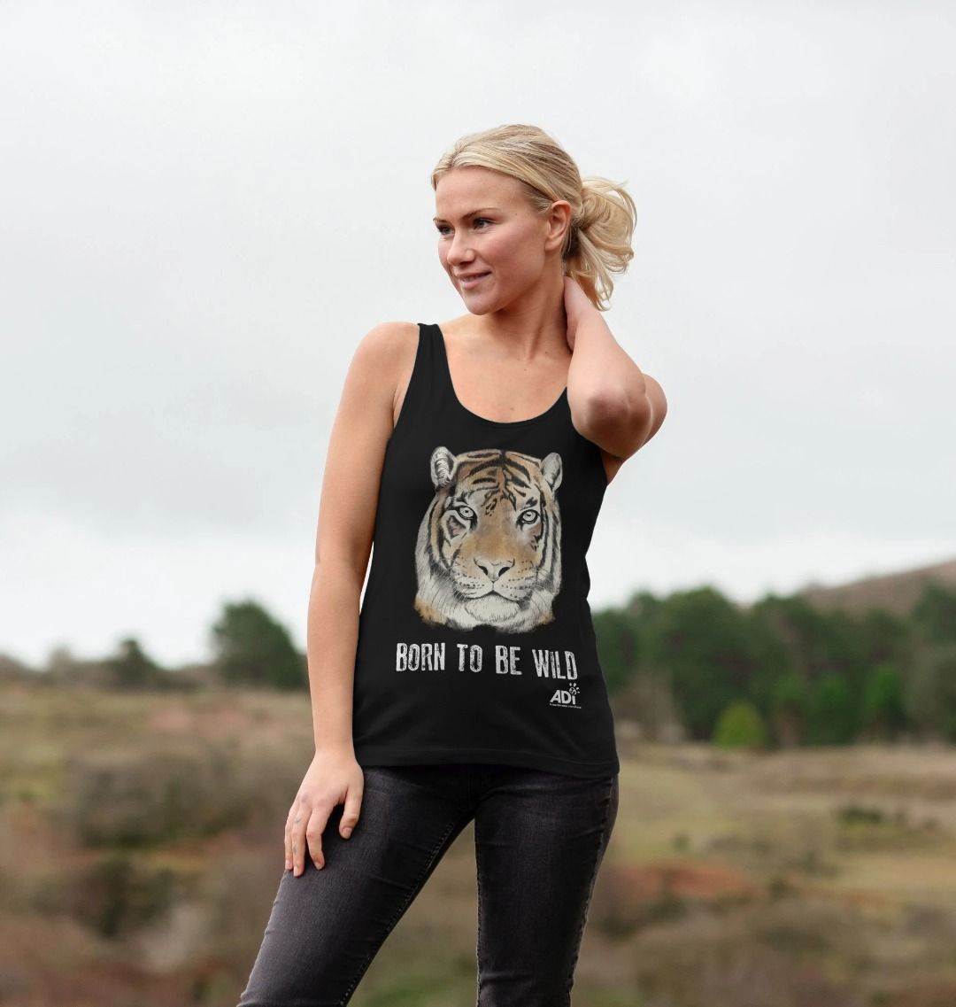 Born to be Wild Dark Women’s Tank Top
