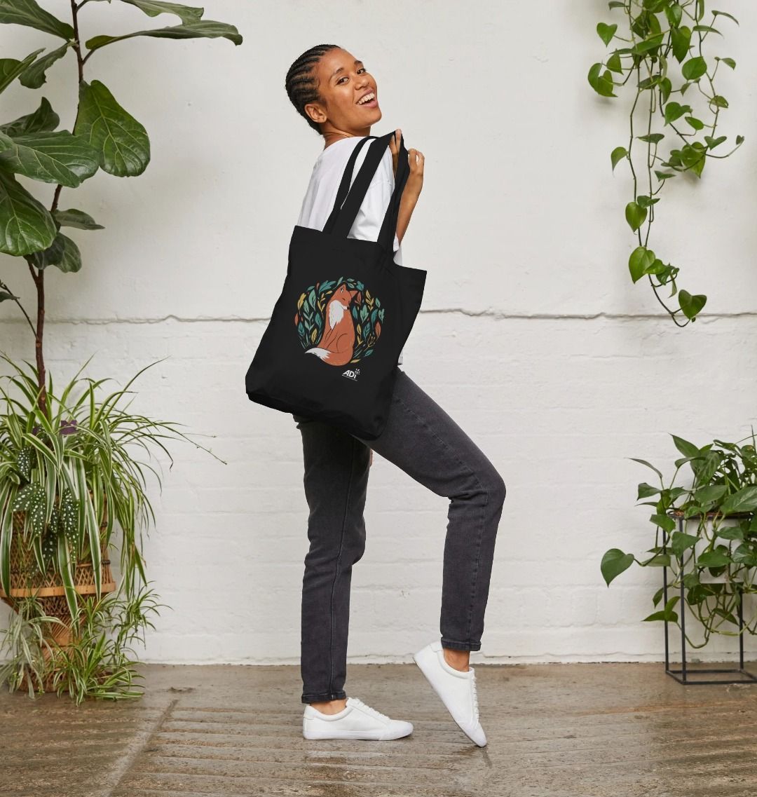 Autumn Fox Tote Bag