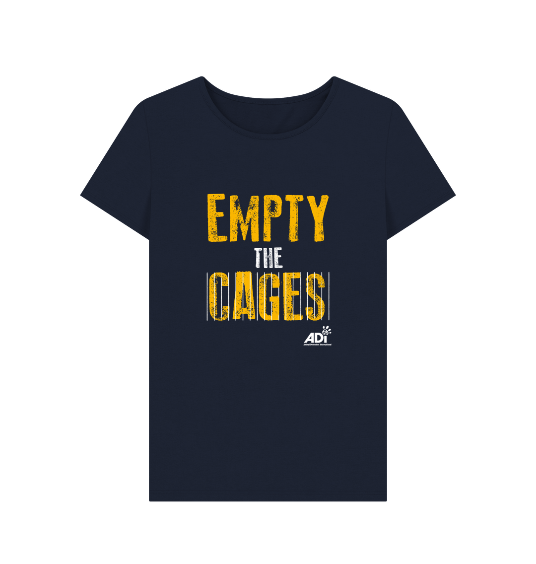 Navy Blue Printed T-shirt