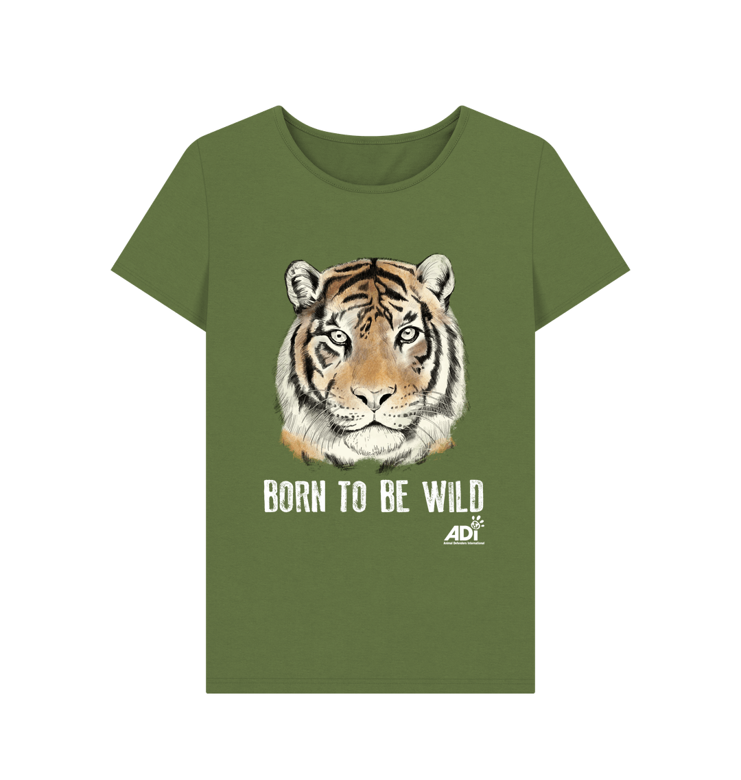 Khaki Printed T-shirt