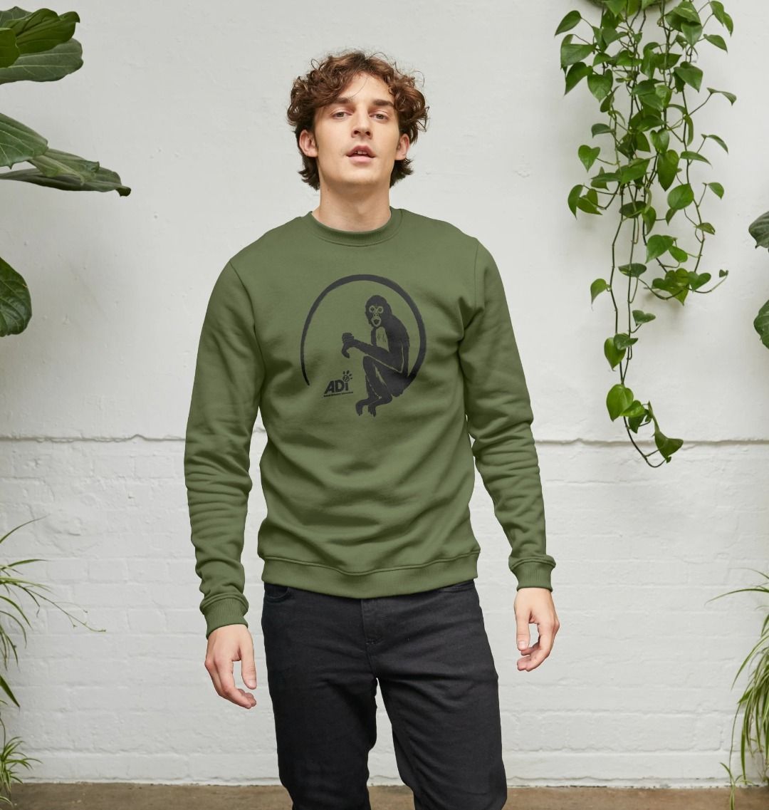Spider Monkey Men's Sweatshirt