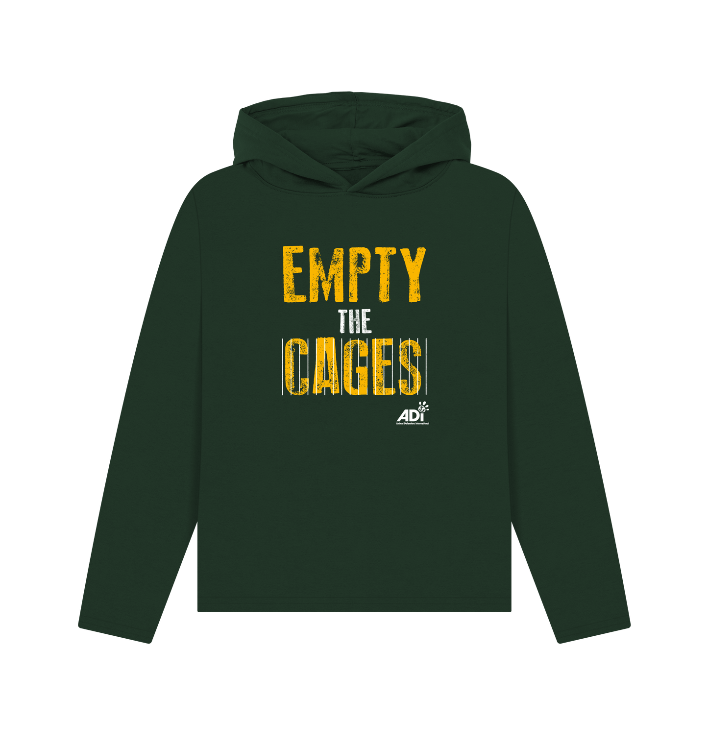 Evergreen Printed Hoody Front