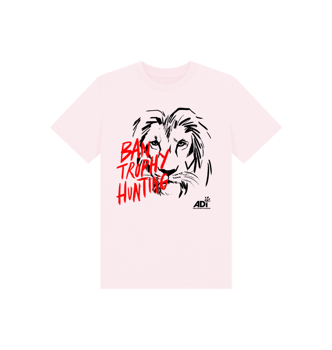 Pink Printed Kids T-Shirt Front