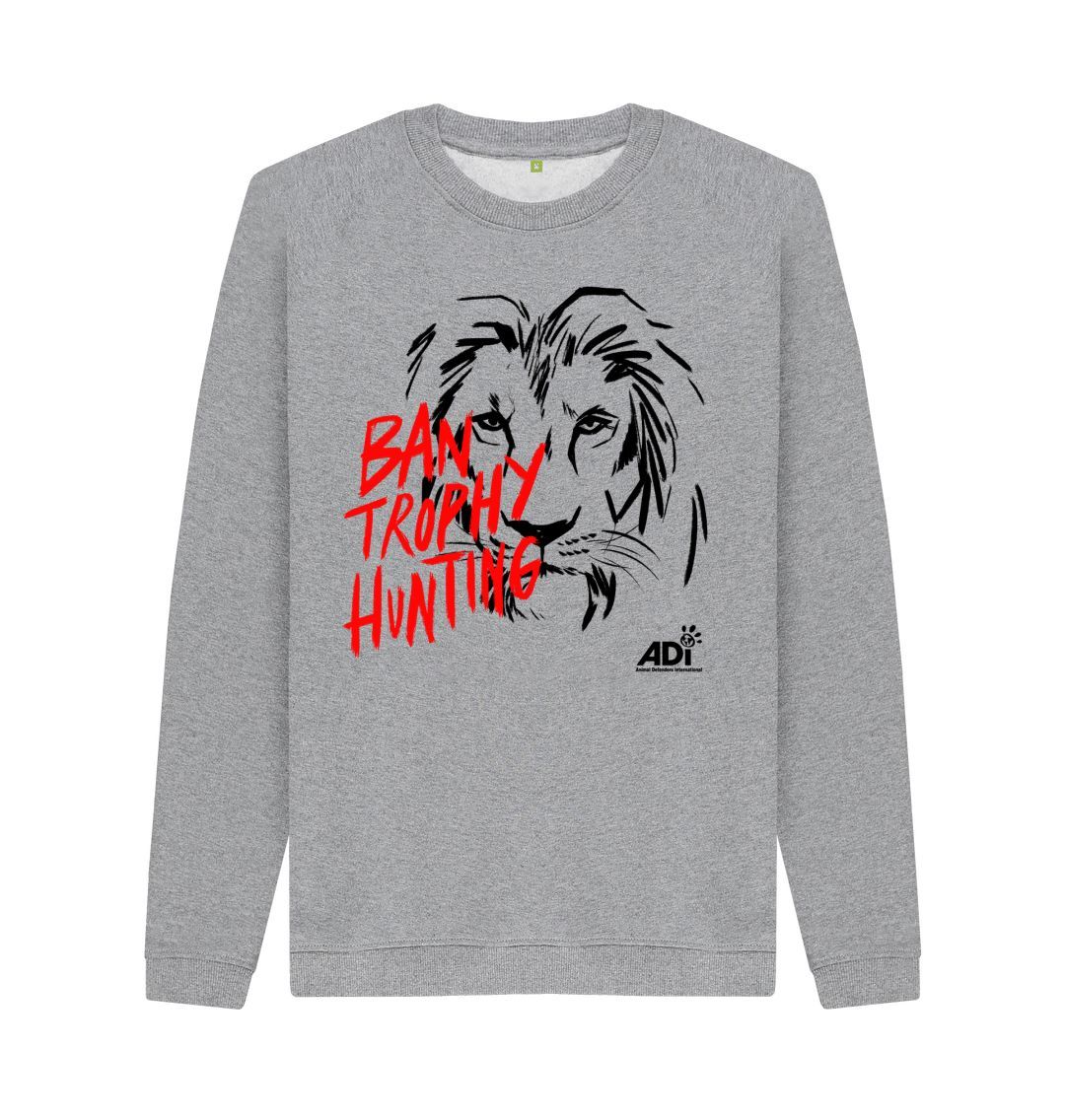 Light Heather Ban Trophy Hunting Men\u2019s Sweatshirt