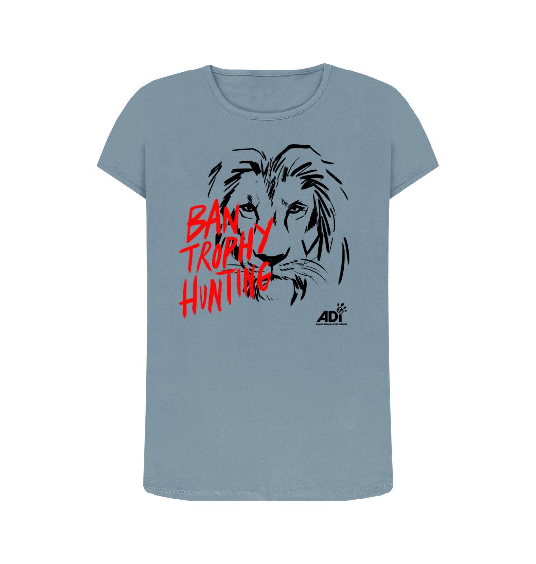 Stone Blue Ban Trophy Hunting Women\u2019s Top