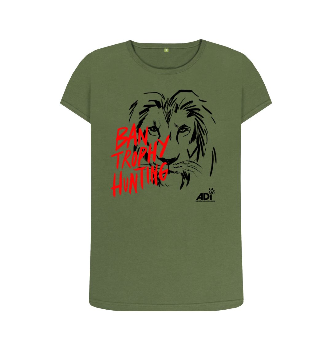 Khaki Ban Trophy Hunting Women\u2019s Top