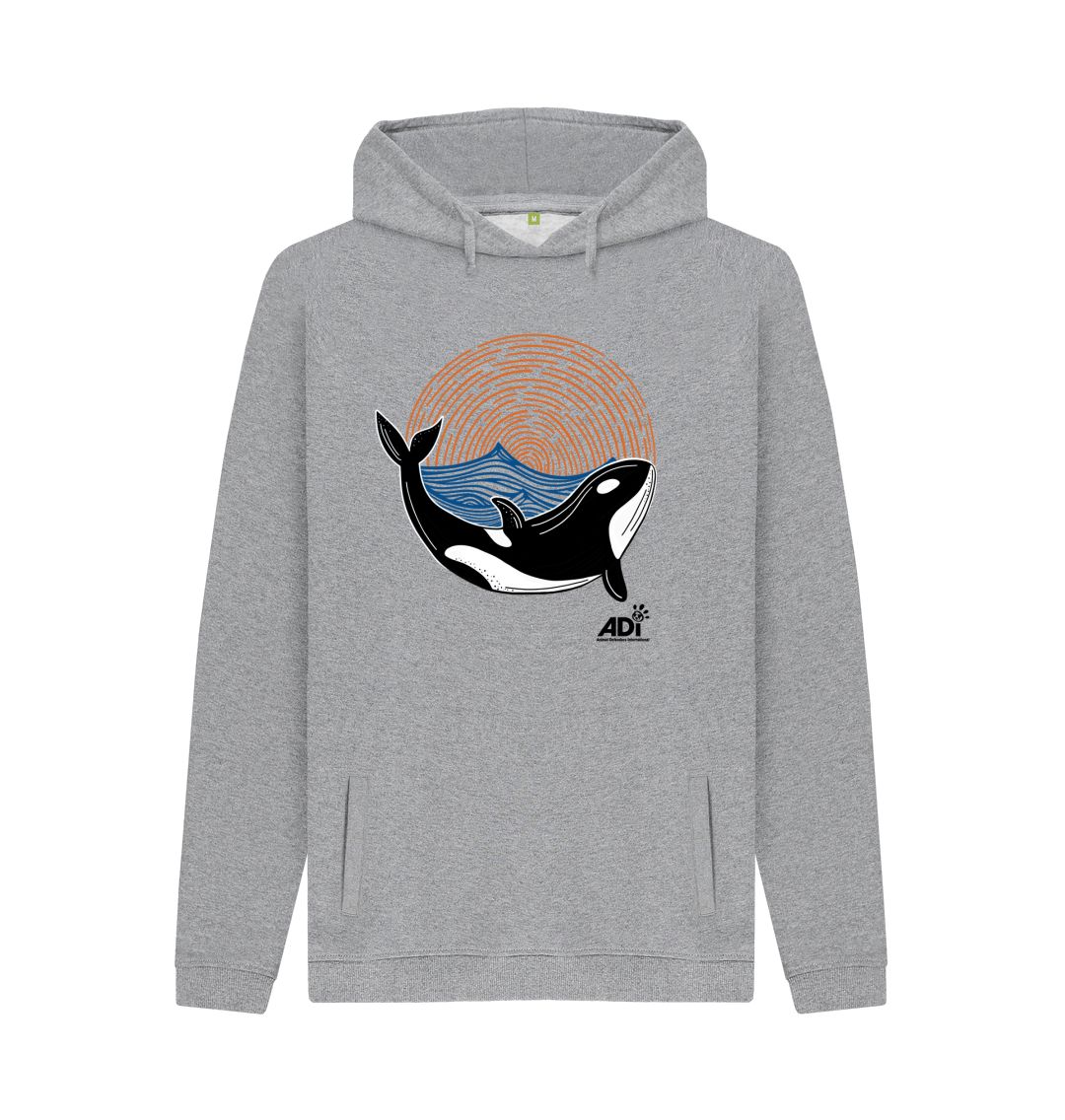 Light Heather Orca Men\u2019s Hoody