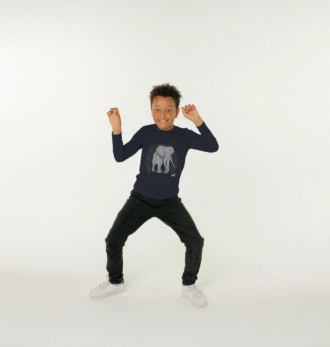Elephant Kids Long Sleeved T-shirt