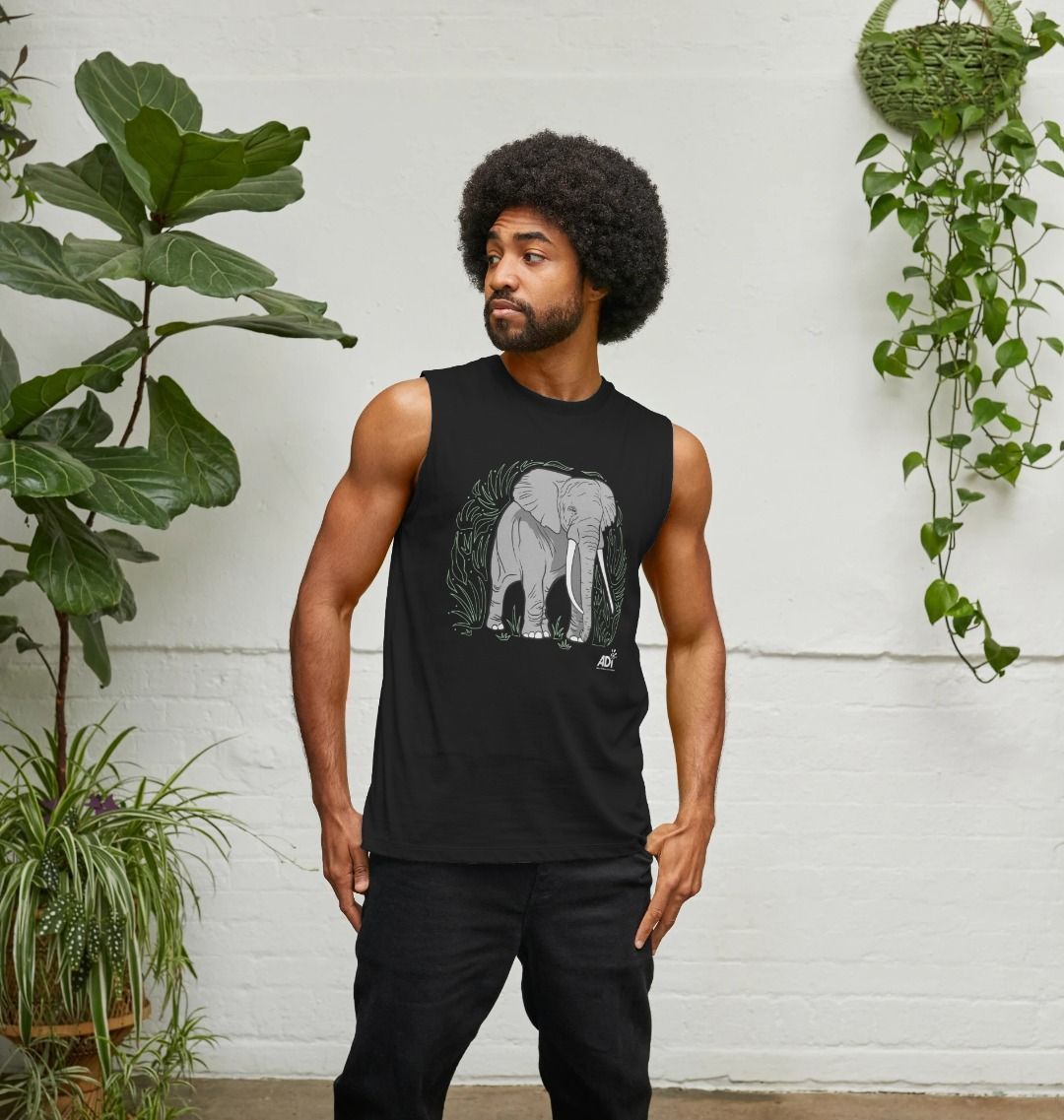 Elephant Men’s Tank Top