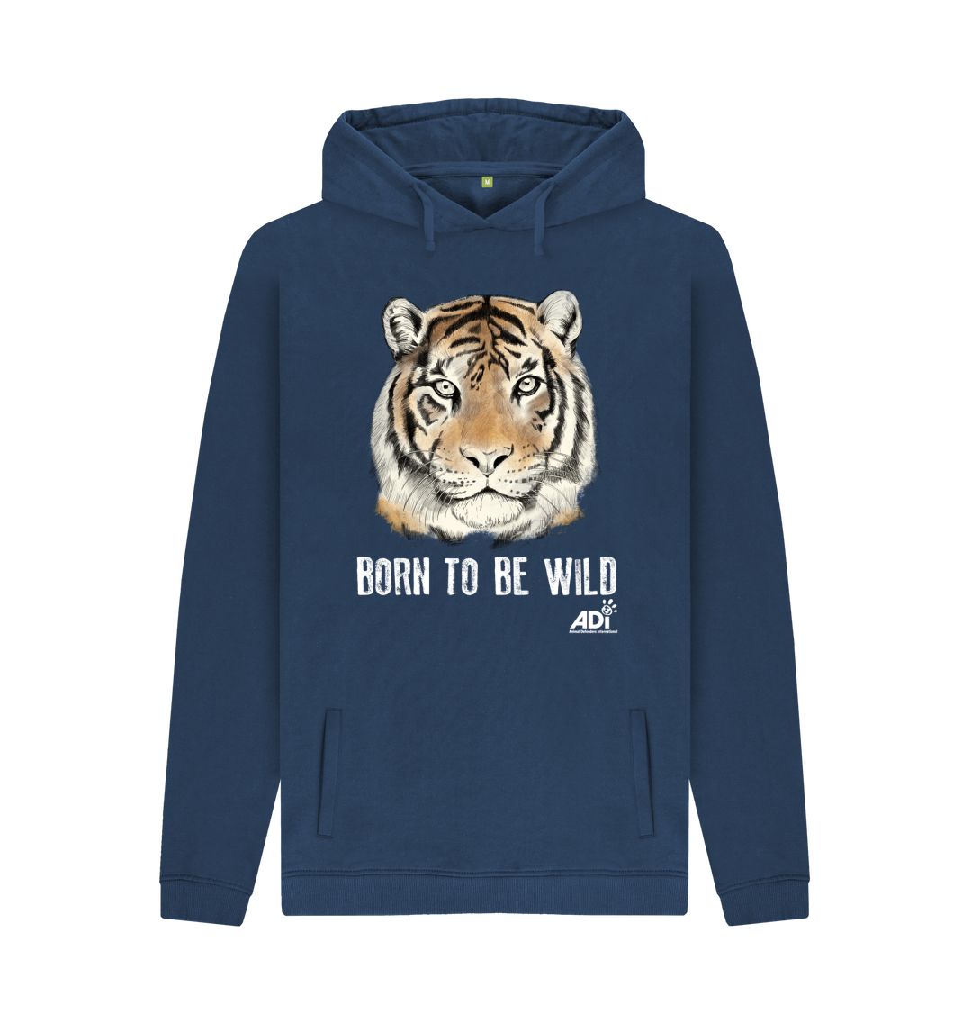 Navy Born To Be Wild Dark Men\u2019s Hoody
