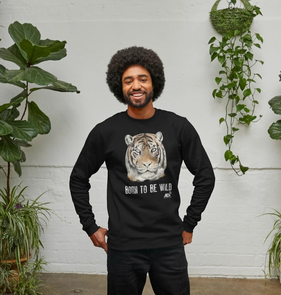 Born To Be Wild Dark Men’s Sweatshirt