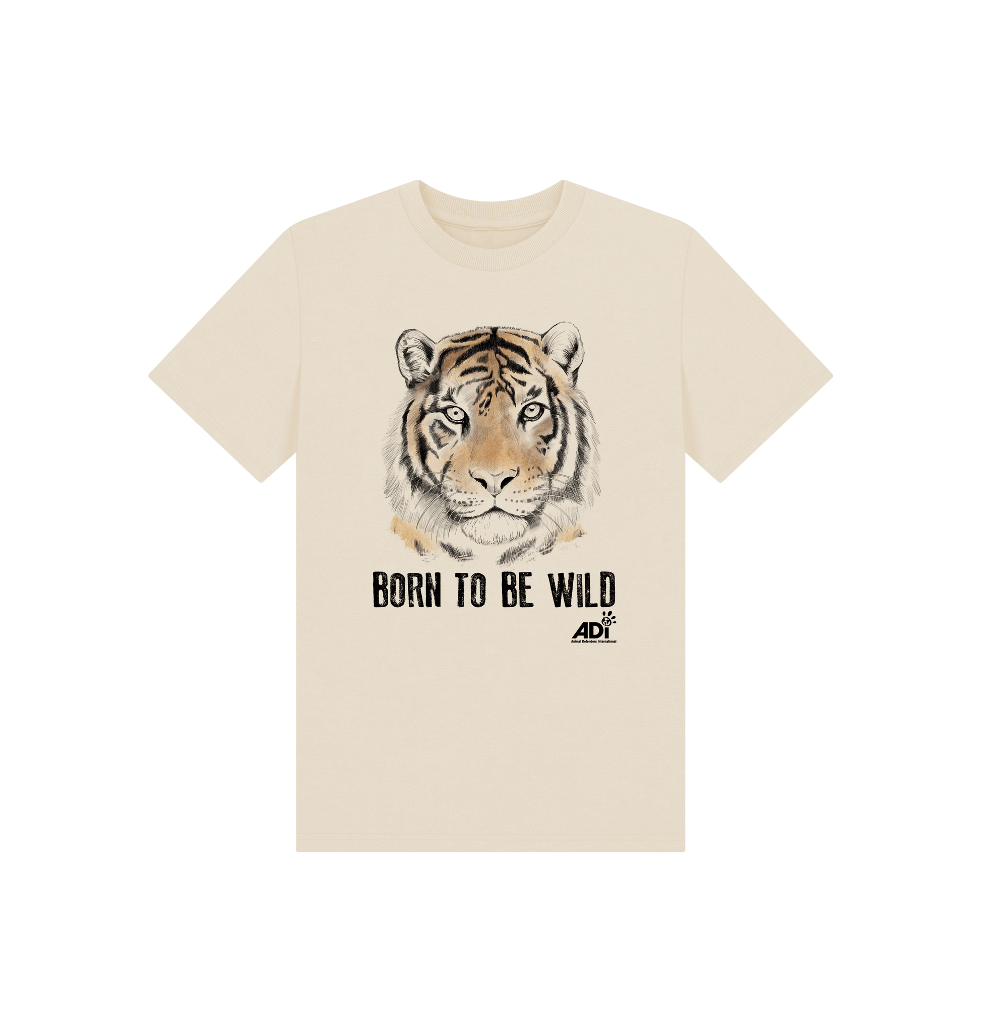 Oat Printed Kids T-Shirt Front