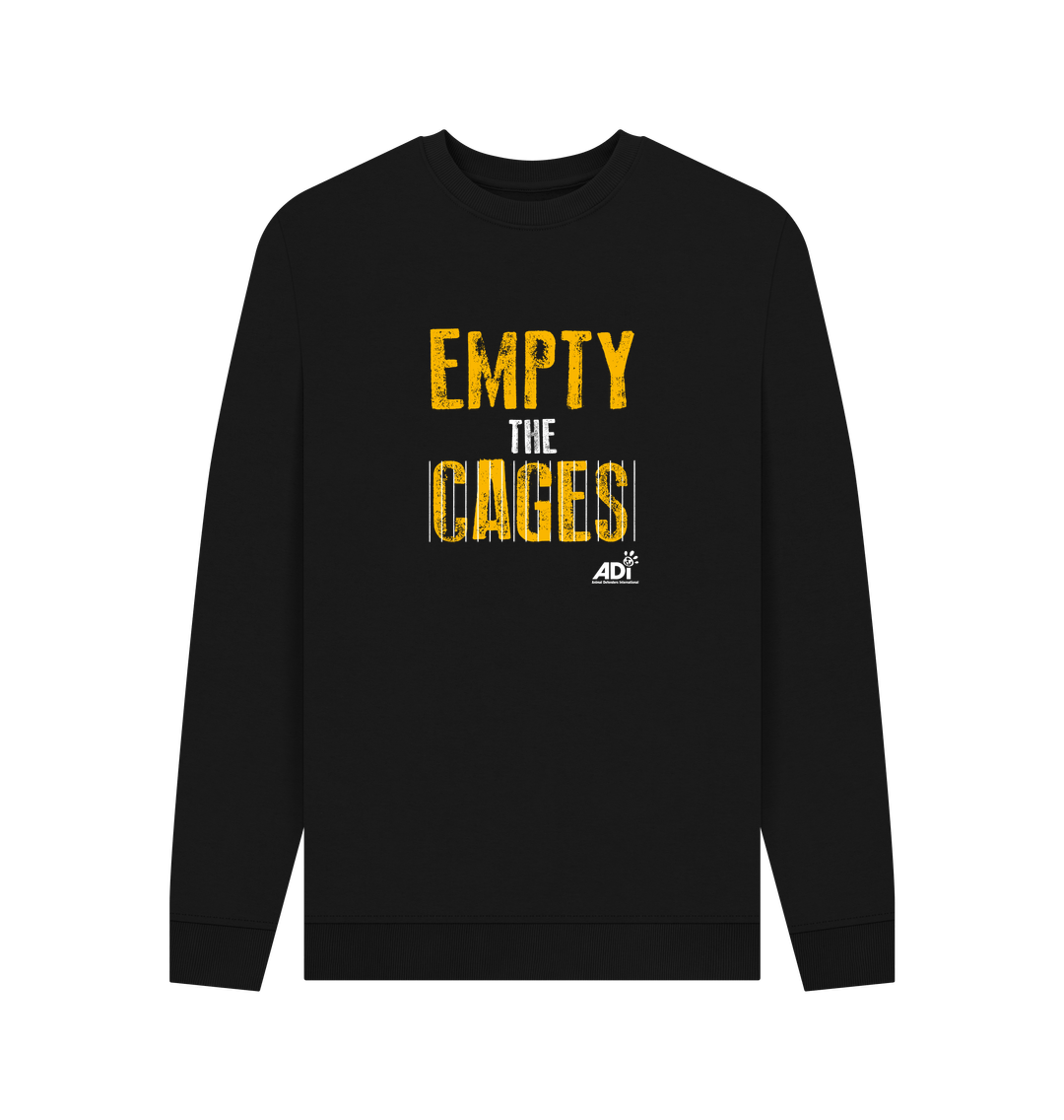 Black Printed Sweater