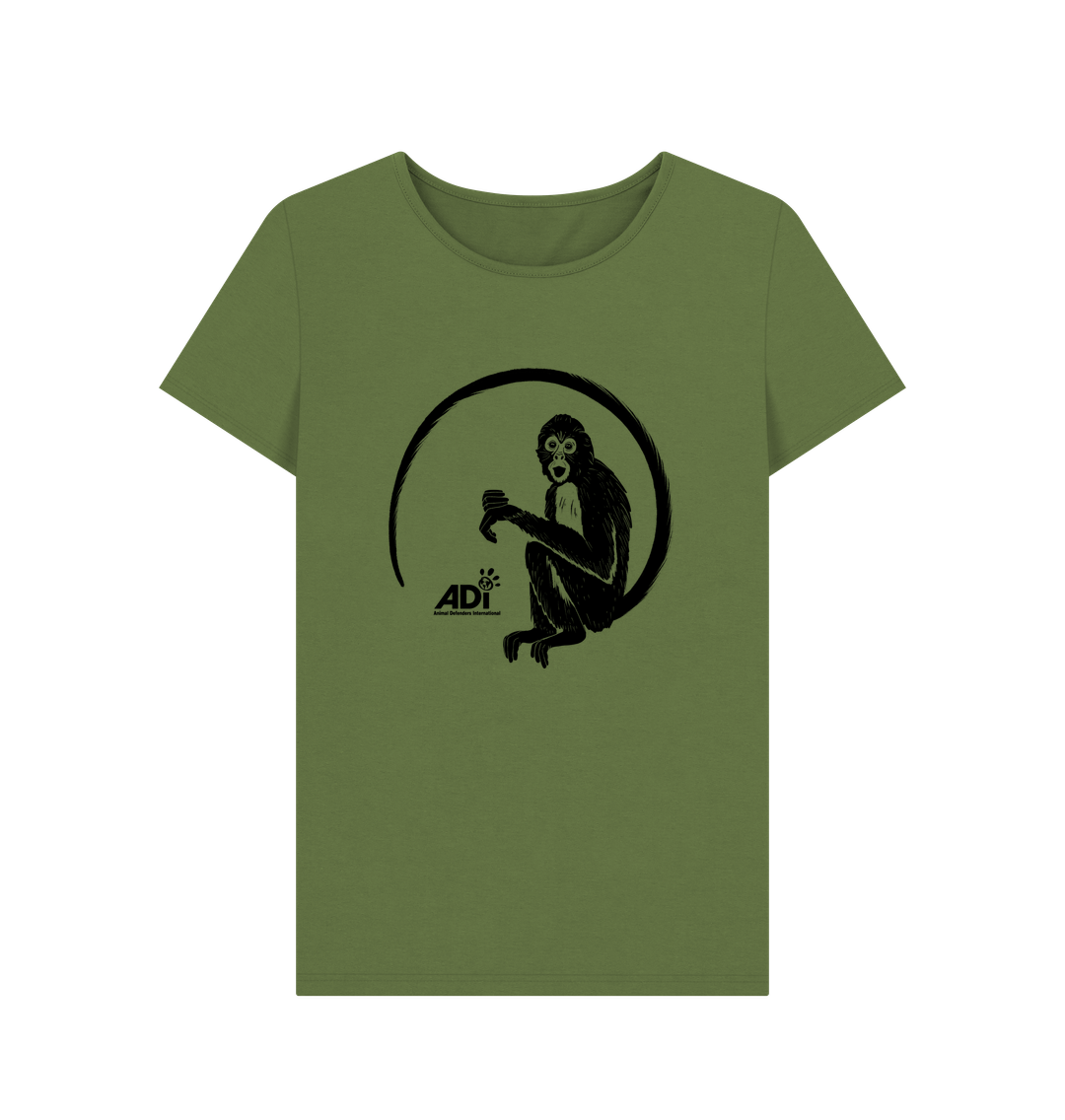 Khaki Printed T-shirt