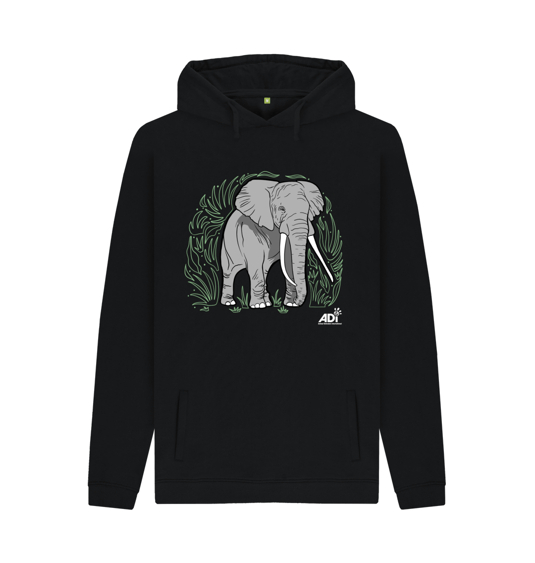 Black Elephant Men\u2019s Hoody