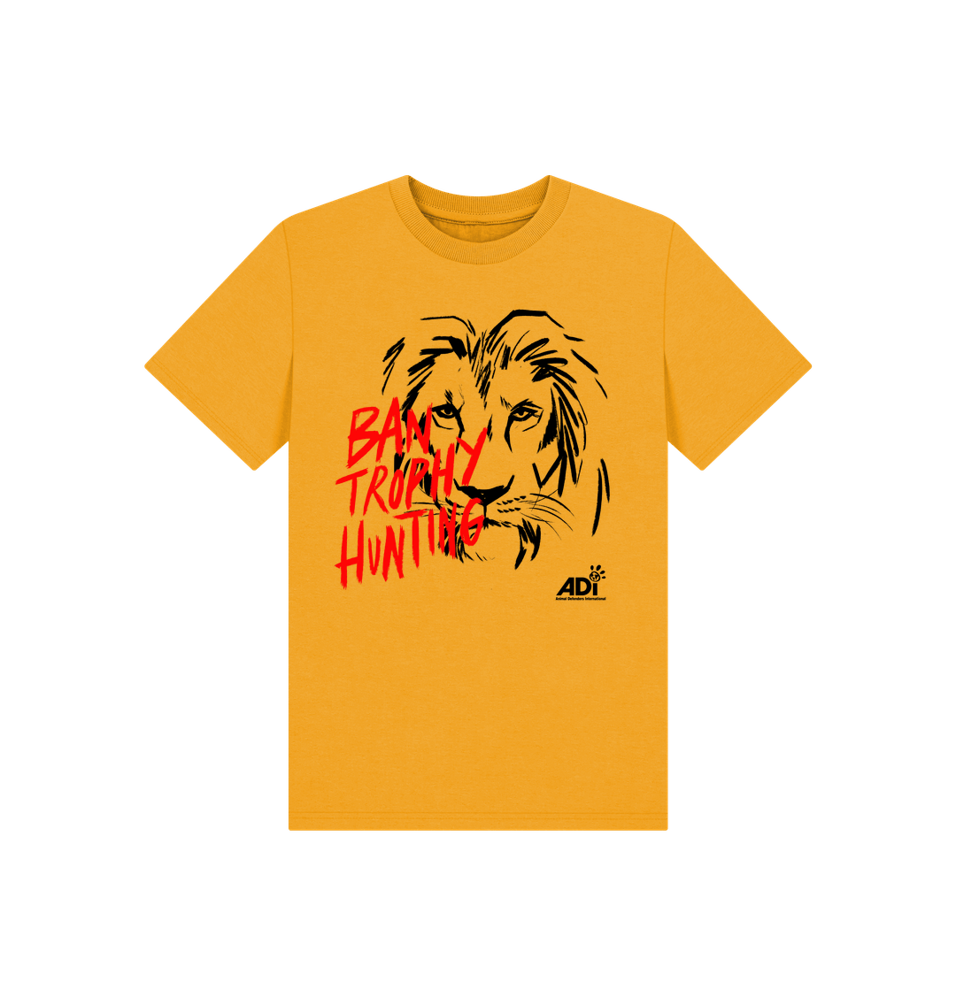 Mustard Printed Kids T-Shirt