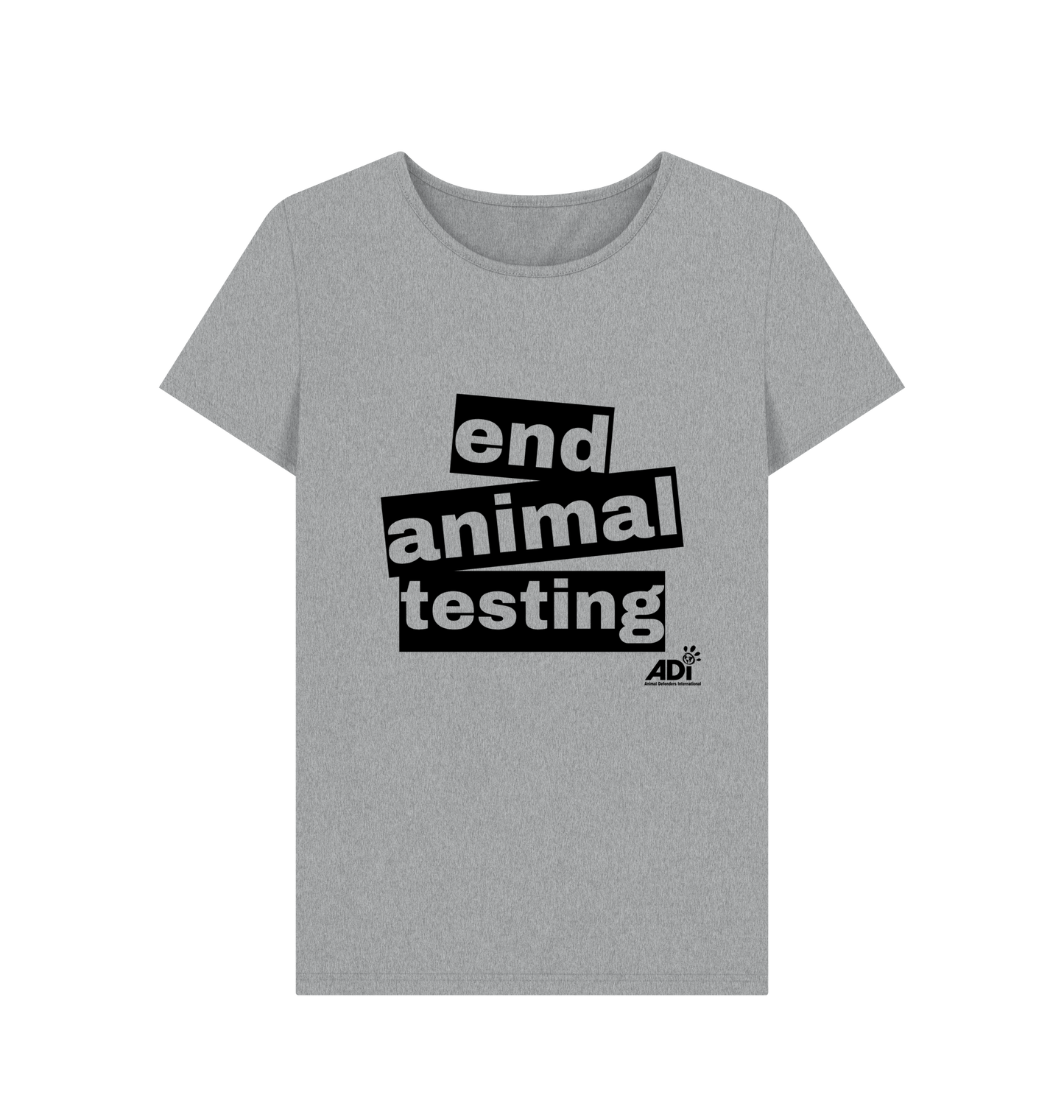 Athletic Grey Printed T-shirt Front