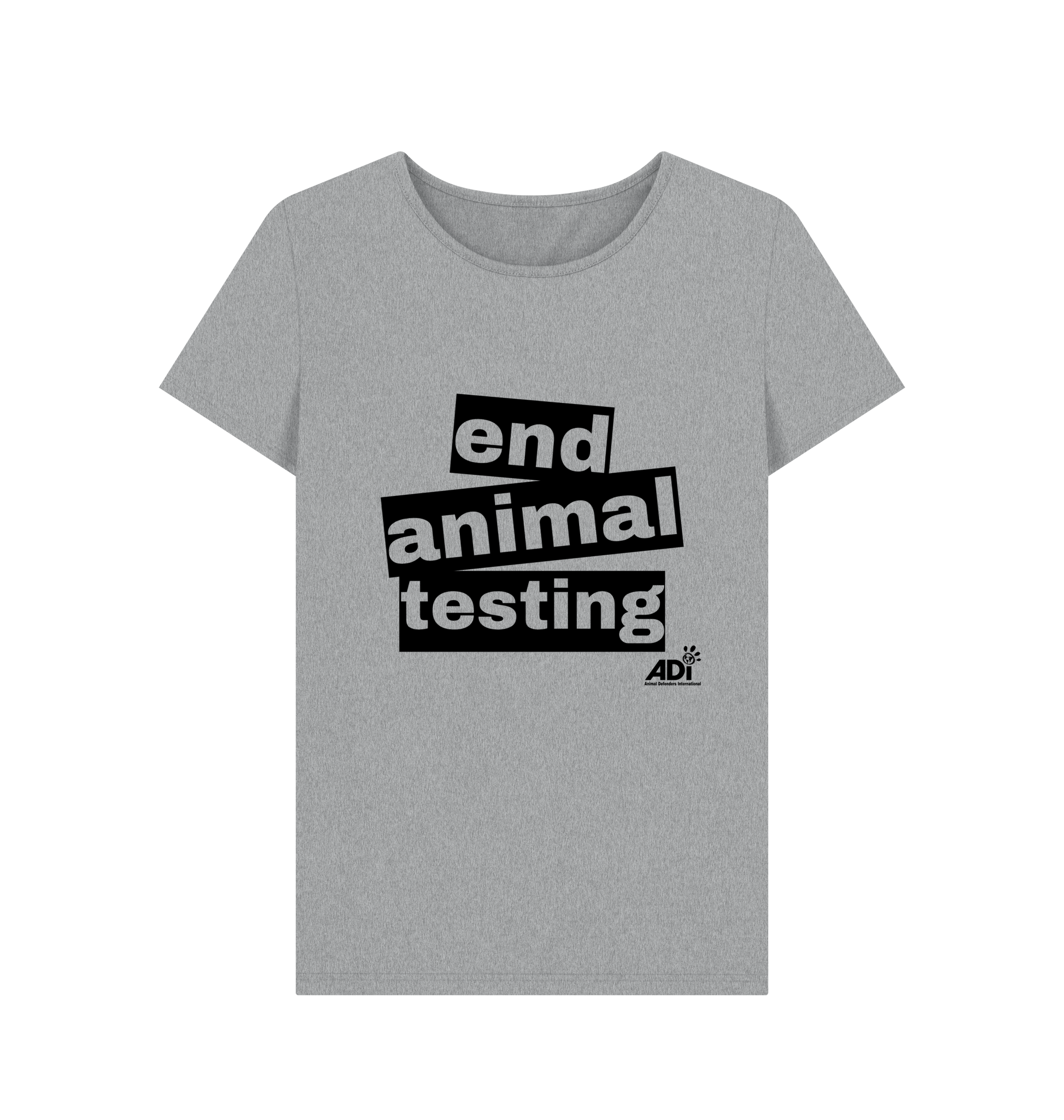 Athletic Grey Printed T-shirt Front