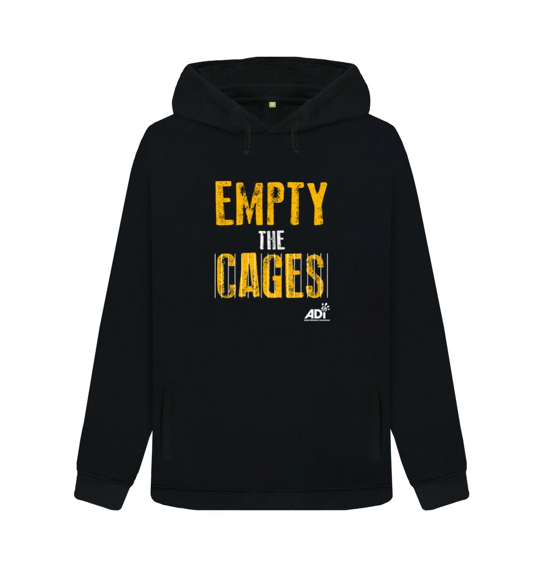 Black Empty The Cages Women's Hoodie