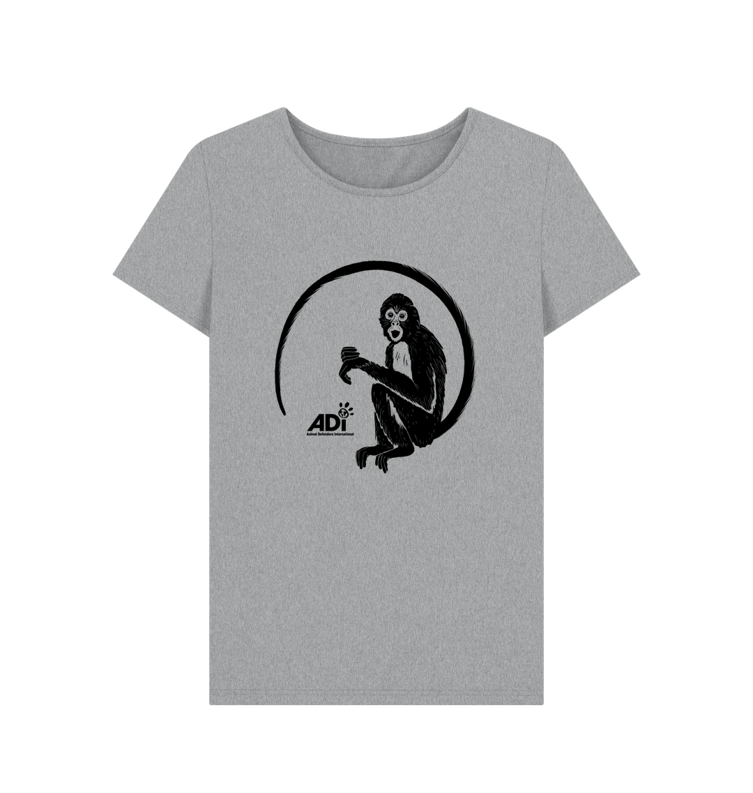 Athletic Grey Printed T-shirt
