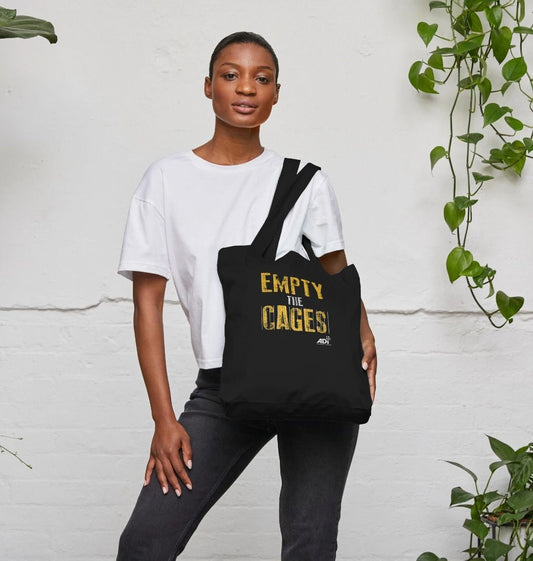 Empty The Cages Tote Bag