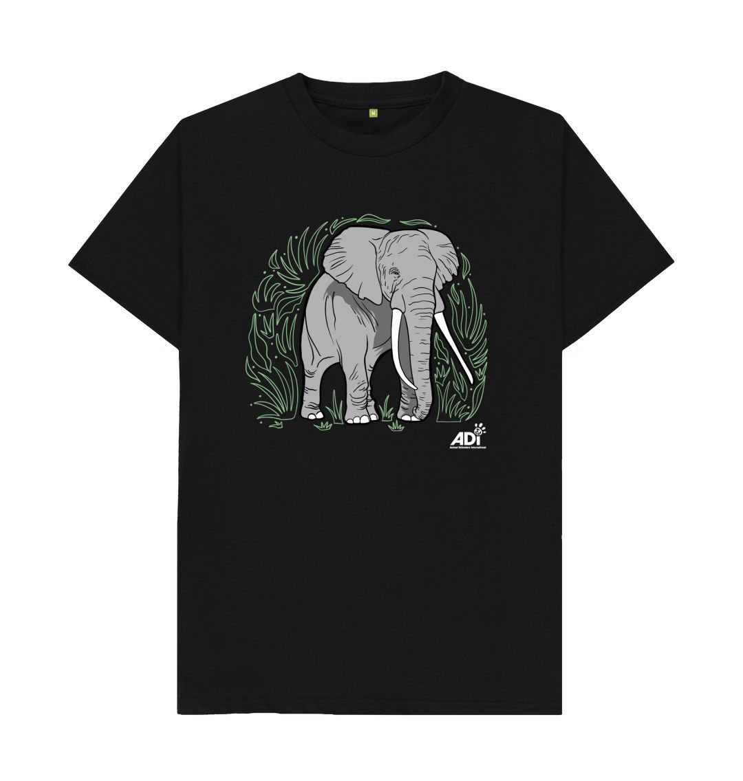 Black Elephant Men\u2019s T-shirt