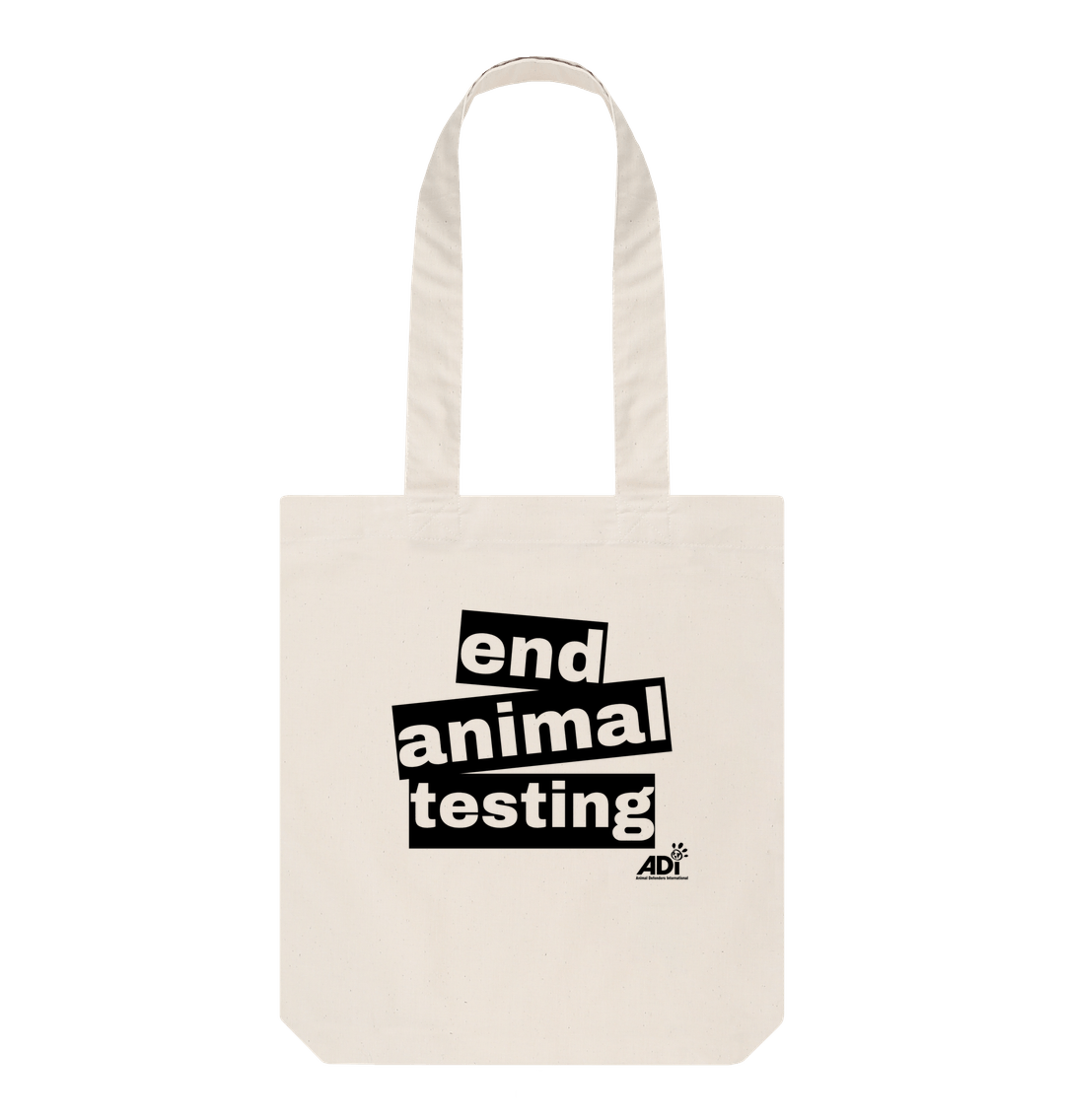 Natural End Animal Testing Tote Bag