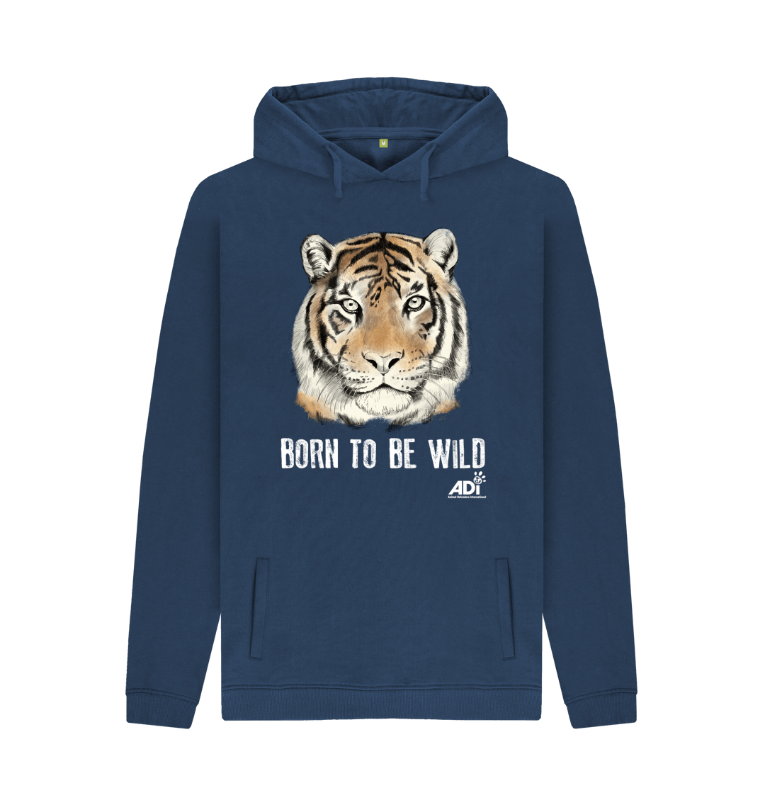 Navy Born To Be Wild Dark Men\u2019s Hoody