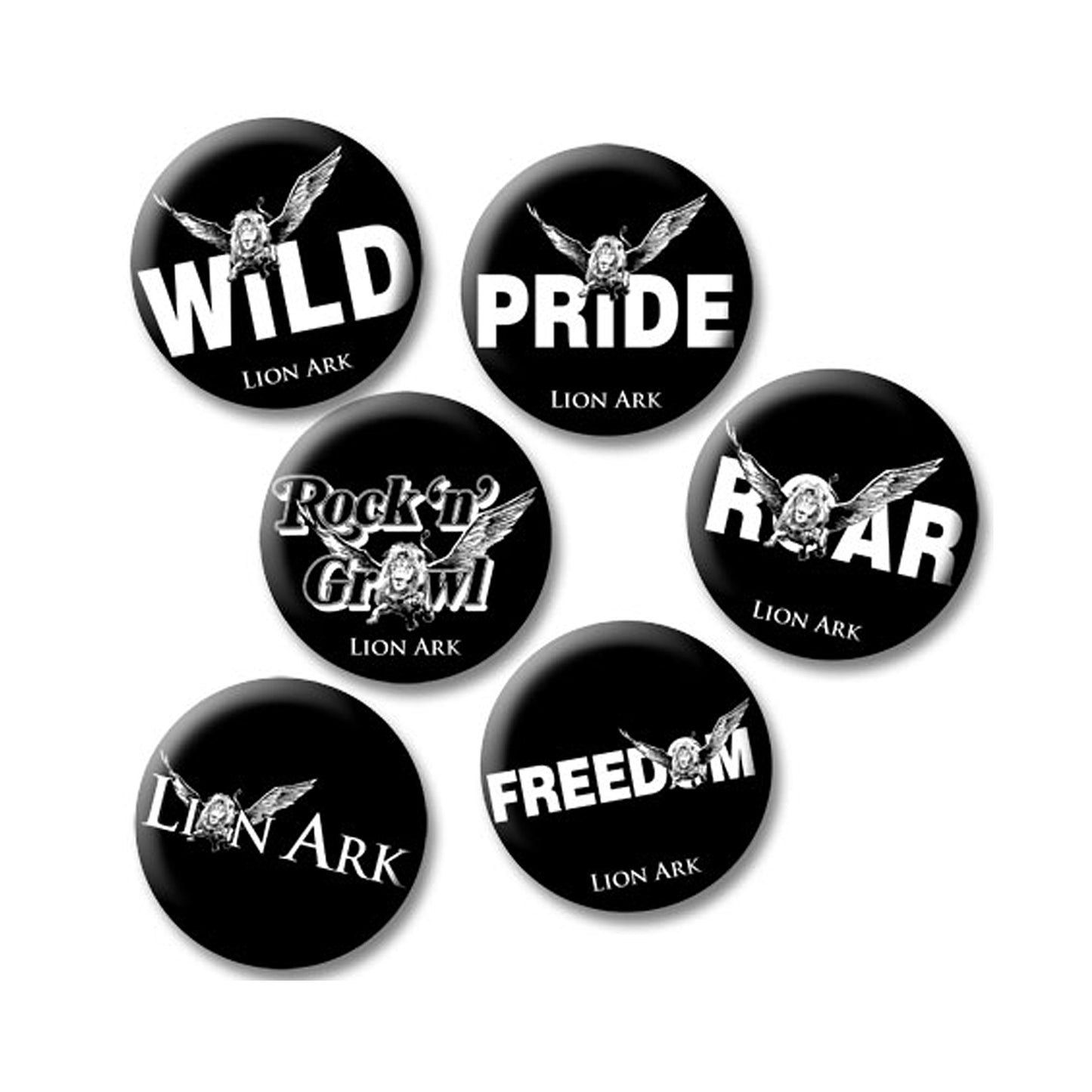 Lion Ark badges